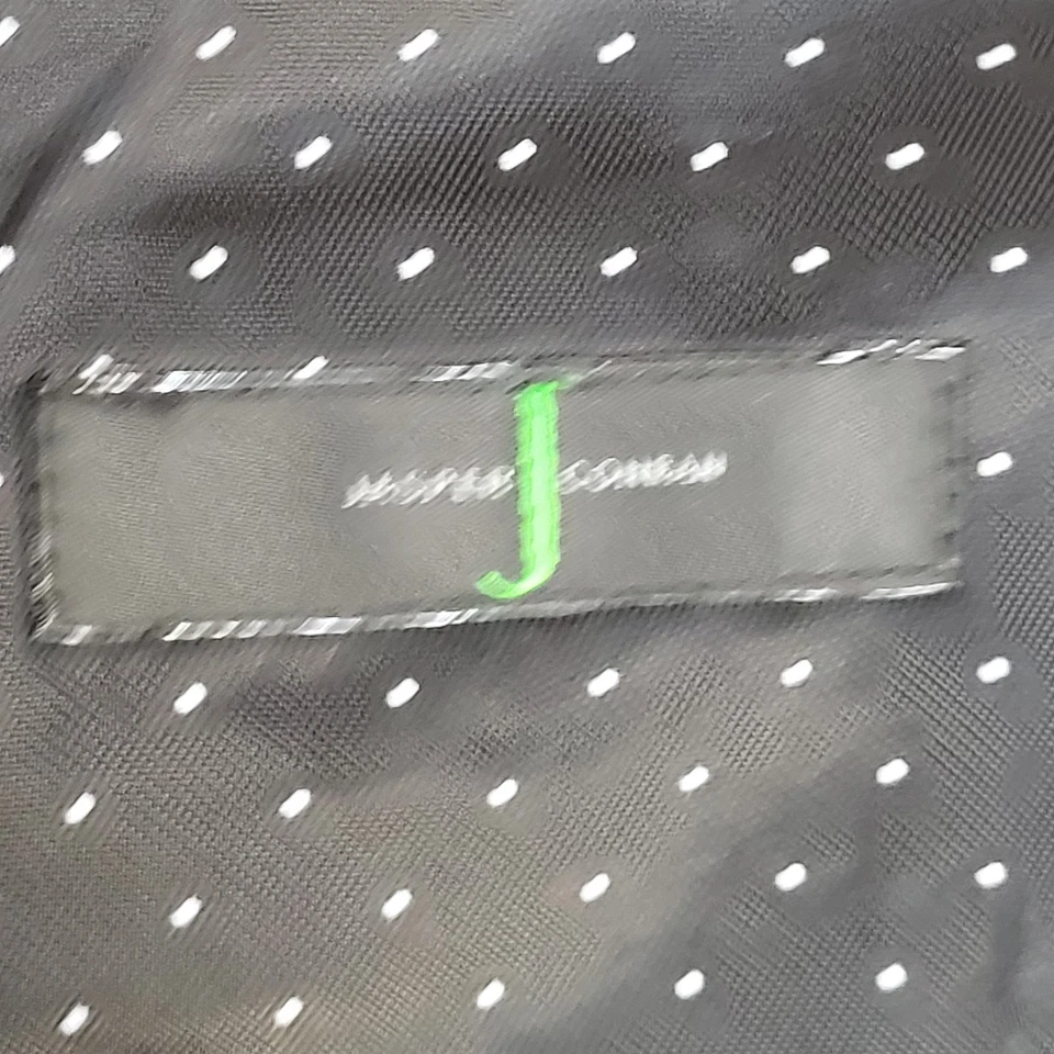 Jasper Conran Waistcoat Black Grey Striped Wool Bnwt RRP £49 Men's XL 44R - Image 3 of 4