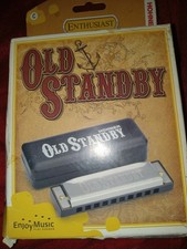 Hohner Old Standby 34B-BX-C Harmonica Key of C New Damaged Box Unopened