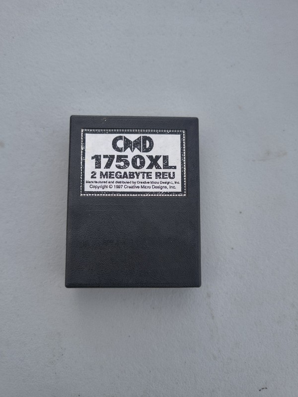 Commodore C64 C128 CMD 1750XL 2MB REU -REAL CMD