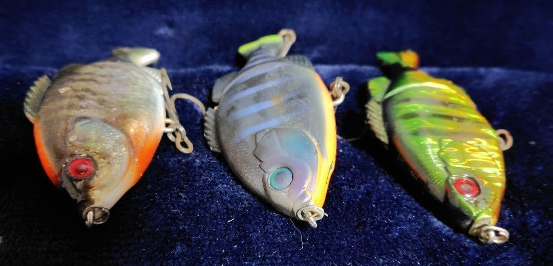 5 Lot Jackall Giron  fishing lures JDM gill swimbait discontinued HTF rare Japan - Image 4
