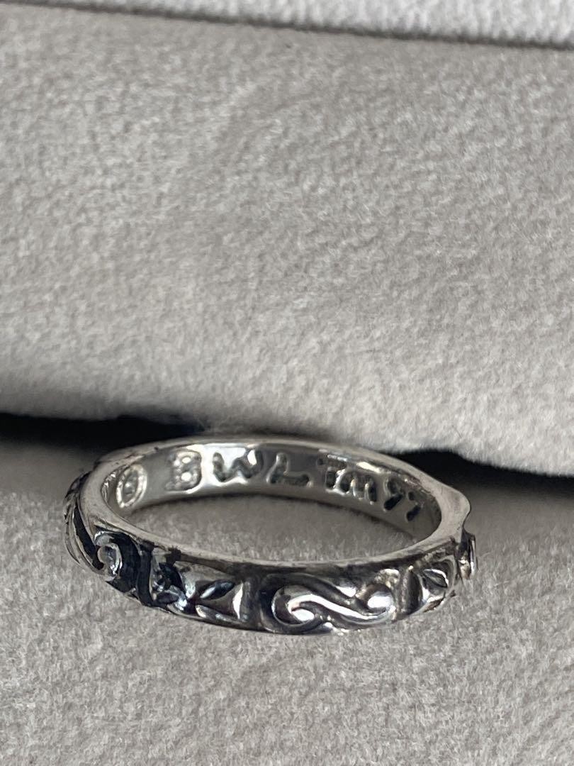 Bill Wall Leather / R202 Thin Cross Ring US-4 #0425 | eBay