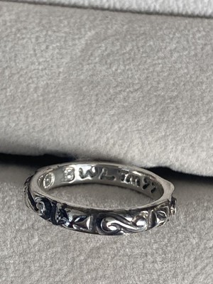 Bill Wall Leather / R202 Thin Cross Ring US-4 #0425 | eBay