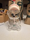 Starbucks Bearista Bear-Shaped Clear Cup w/ Lid & Straw, 296ml 3pc Set — photo 3