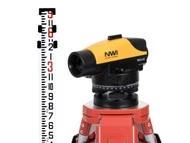 NWI 32X Contractors Auto Level Package w/Tripod & 9ft Grade Rod (Feet/8th) |