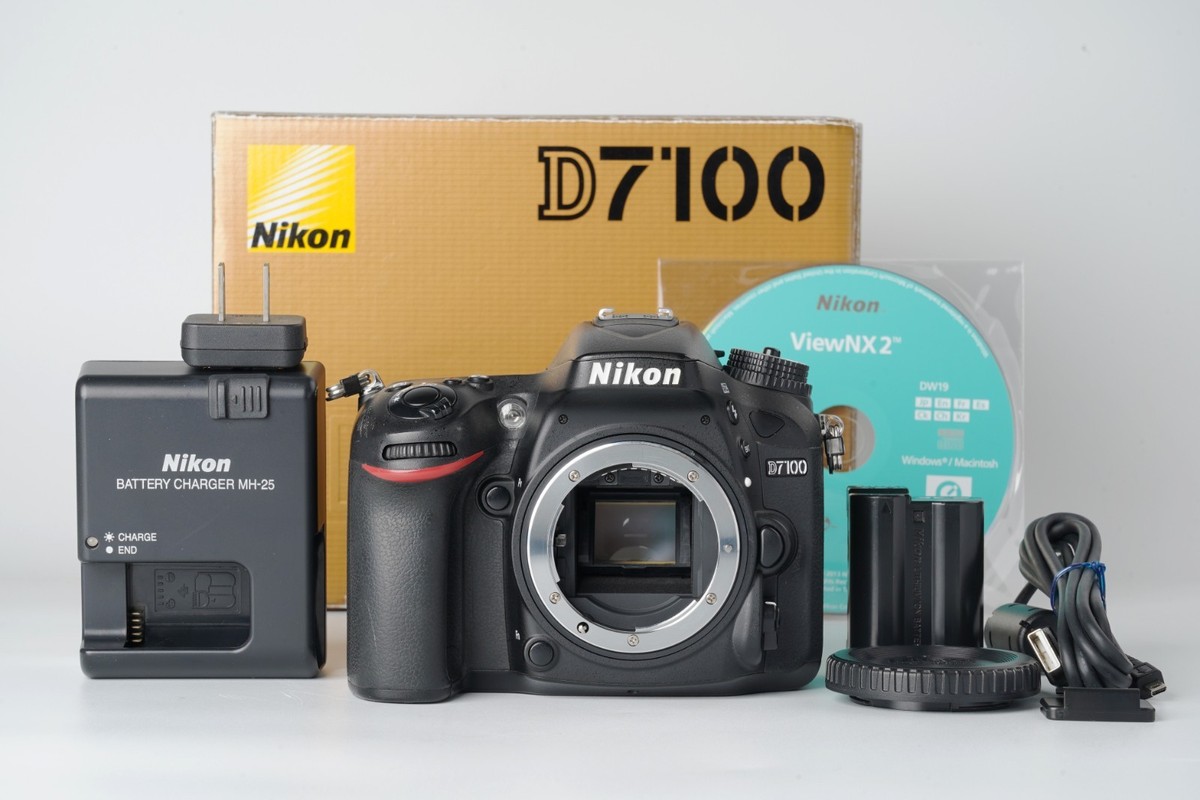 SAVE 15%[Exc+++] Nikon D7100 24.1MP Digital SLR Camera Black Body