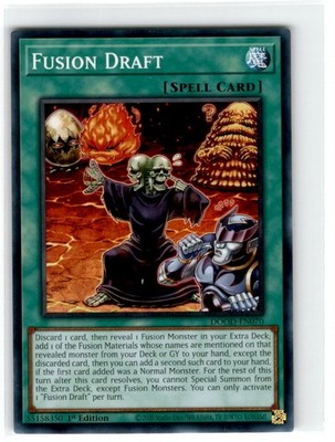 Yu-Gi-Oh! Fusion Draft 1st Edition DOOD-EN070 Lightly Played Common