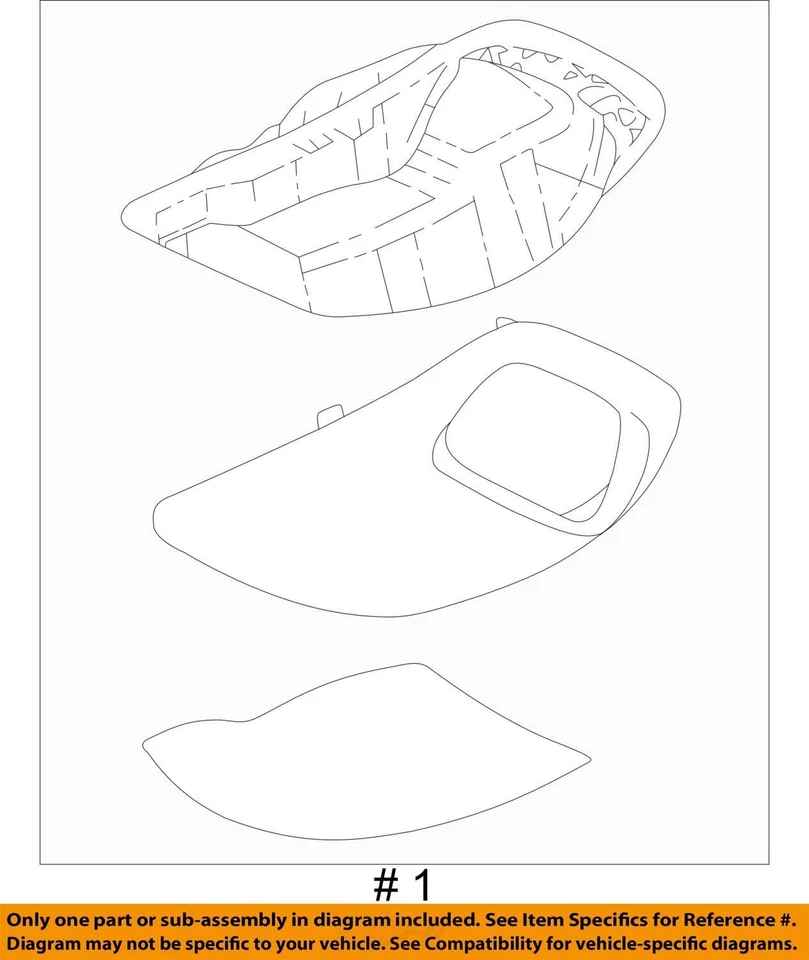 2000-2005 CHEVROLET IMPALA MONTE CARLO КОНСОЛЬ ASM RF * НЕЙТРАЛЬНЫЙ 10447484 НОВЫЙ OEM - Изображение 3 из 3