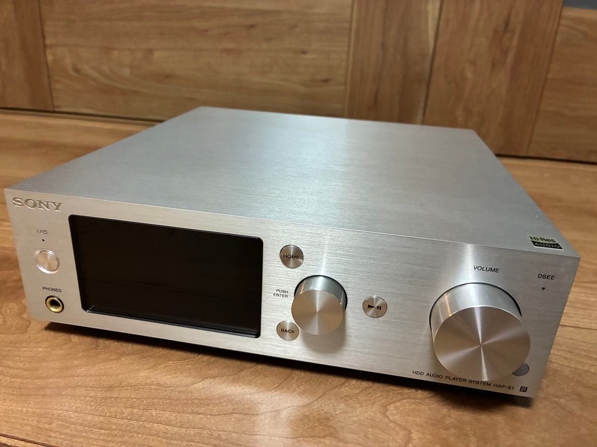 SONY HAP-S1 Sony High-Resolution Audio Player with HDD Working