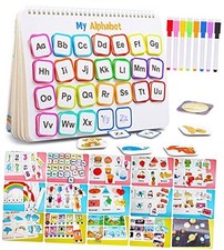 Huijing Montessori Preschool Learning Activities Busy Book - Workbook White