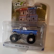 Greenlight Kings of Crunch 1990 Ford F-350 NYPD Monster Truck 1:64 Diecast