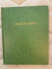 Lincoln Penny Coin Album 1909 onwards 120 coins, few UNC BU Rare coins Lot A4