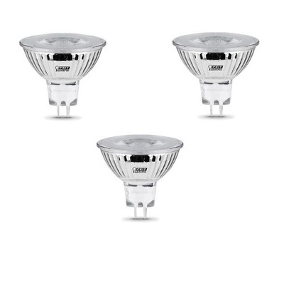 Feit Electric 50W Equivalent Dimmable GU5.3 12-Volt LED Flood Light Bulb