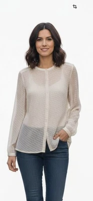 Women Hallhuber Blouse Beige 36 - Bild 1 von 4