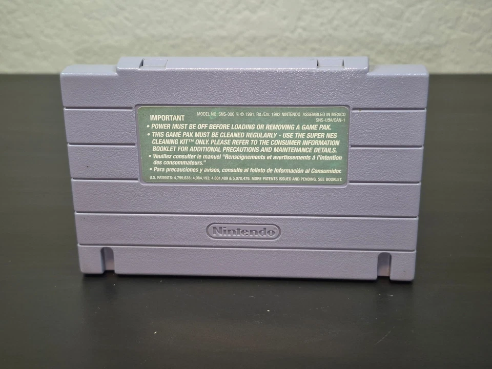 Super Nintendo SNES Mega Man X Game Cartridge Only Authentic & Tested Capcom - Image 2 of 4