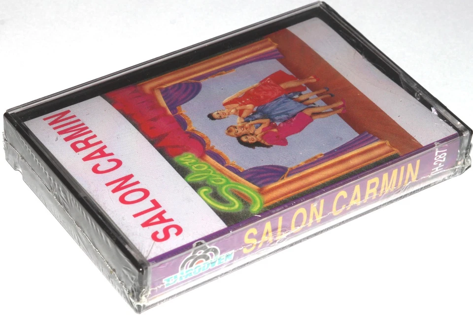 Salon Carmin (Cassette Tape 1991) Salsa 1990s NUEVO SELLADO NEW SEALED RARE - Image 3 of 4