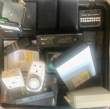 Job Lot Of Electrical Items Electronic Devices - Untested Mixed