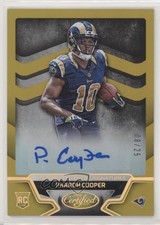 2016 Certified Potential Signatures Mirror Gold 8/25 Pharoh Cooper Auto 2t7