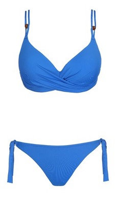 Marie Jo Swim Bikini Set 75C/40 Flidias Mistral Blau BH Hüftlip 1007216/54 Sale