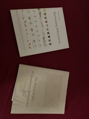 The Visual Display of Quantitative Information and Envisioning Information combo
