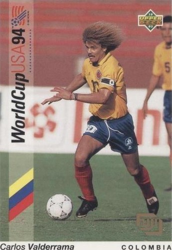 196★サッカー★carlos valderrama★prostars 196☆サッカー☆carlos valderrama☆prostars 【公式通販】