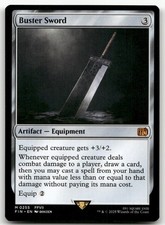 Buster Sword #255 Prices | Magic Final Fantasy | Magic Cards