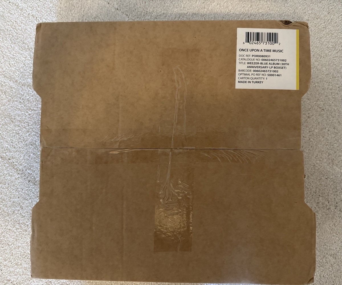 限定版UK ORIGINAL ALBUM BOX 30thANNIVERSARY Weezer: Blue Album (30th Anniversary) Vinyl & CD. Norman
