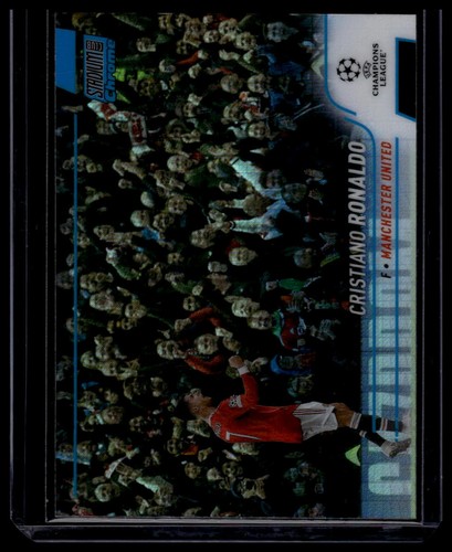 2022 Topps Stadium Club Chrome UEFA UCC Cristiano Ronaldo Refractor #7