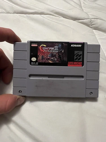 Contra 3 The Alien Wars Super Nintendo Cart Only