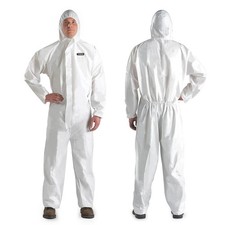 Hazmat Suit Disposable Coverall Heavy Duty Full Body Paint Coverall Suit ...