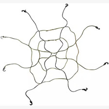 Adjustable Cargo Net with Hooks