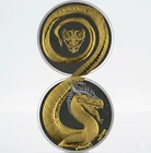 Germania Beasts: Fafnir Geminus 2 x 1 oz Silver BU (w/ Box & COA)