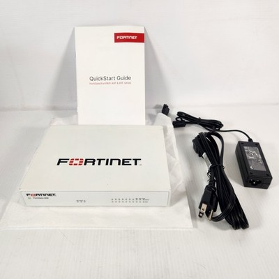 Fortinet FortiGate 60E FG-60E Network Security Firewall Factory Reset w/ Power