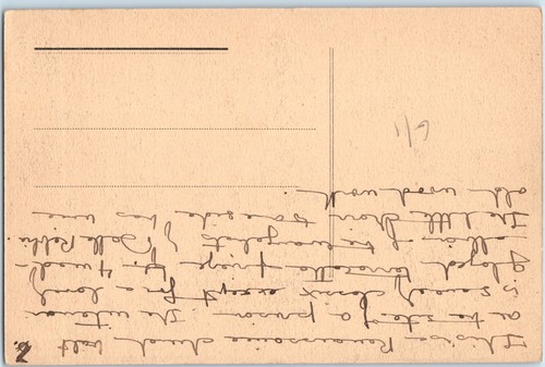 Italian Renaissance Script c1910s Prato Italy S. Maria delle Carceri Postcard Renaissance ...