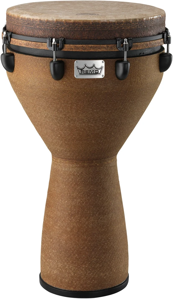 Remo Mondo Designer Series Key-Tuned Djembe Earth 25 x 14 pulgadas Foto 4 de 4