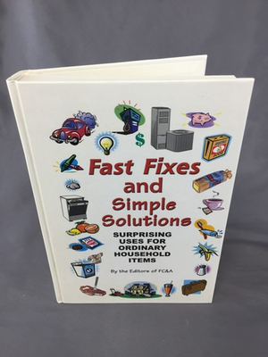#ad #ad Fast Fixes and Simple Solutions Surprising Uses for Ordinary House Hold Items $4.99