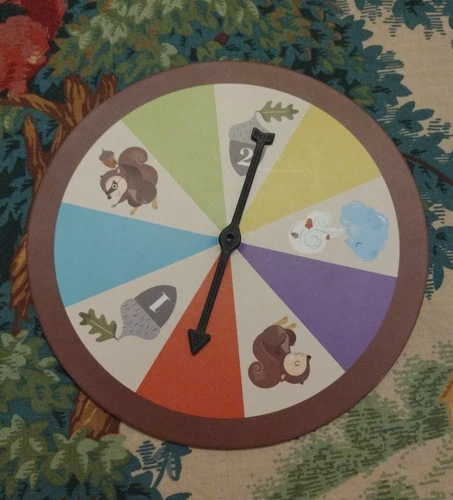 Sneaky Snacky Squirrel Game Replacement Part Spinner Educational