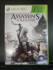 Assassin's Creed III (Microsoft Xbox 360, 2012) 2 Disc Fully Tested And Complete