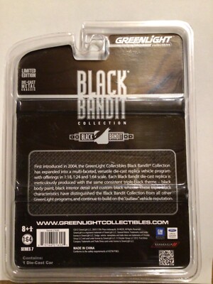 1977 Chevrolet G20 Van 2012 Greenlight Black Bandit Collection 1