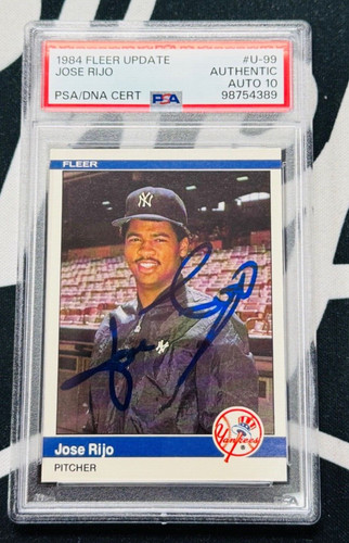 1984 Jose Rijo #U-99
