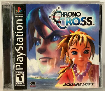 Chrono Cross Playstation 1 Video Games Squaresoft Black Label 2000 Tested