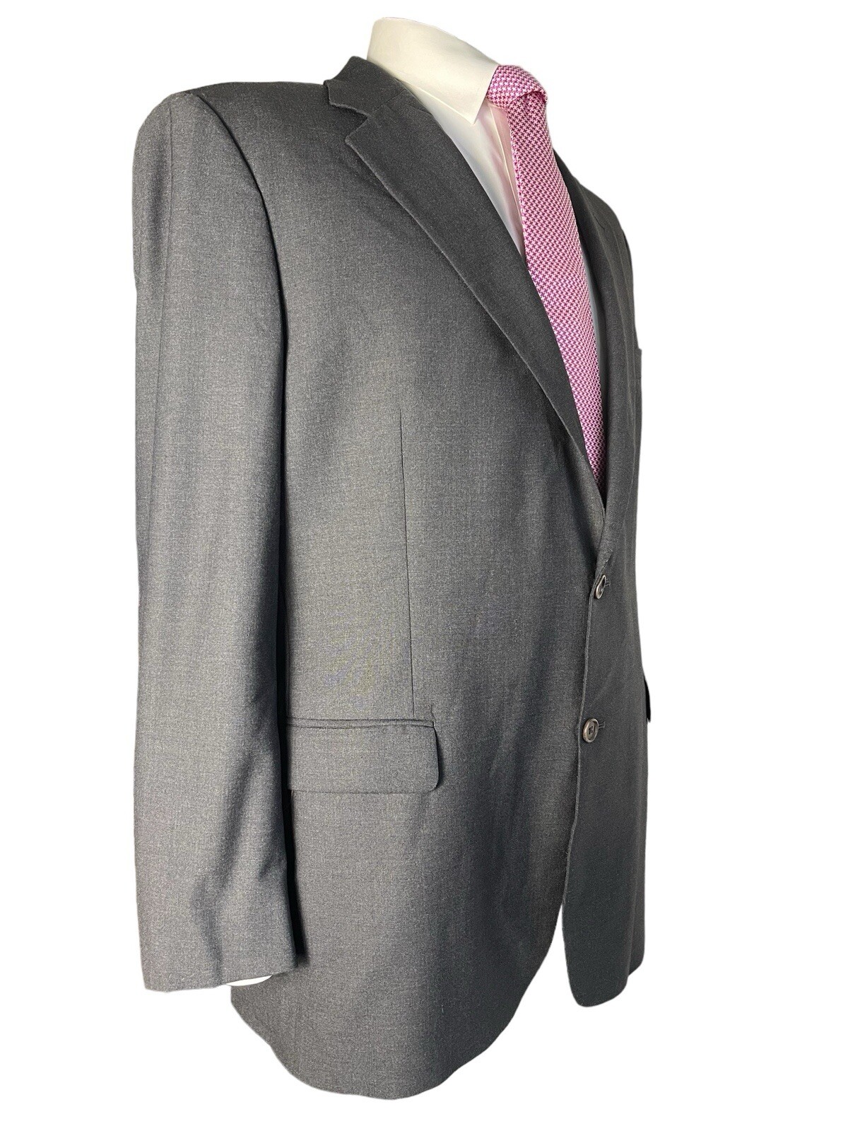 BROOKS BROTHERS 346, SOLID DARK GRAY/CHARCOAL WOO… - image 6