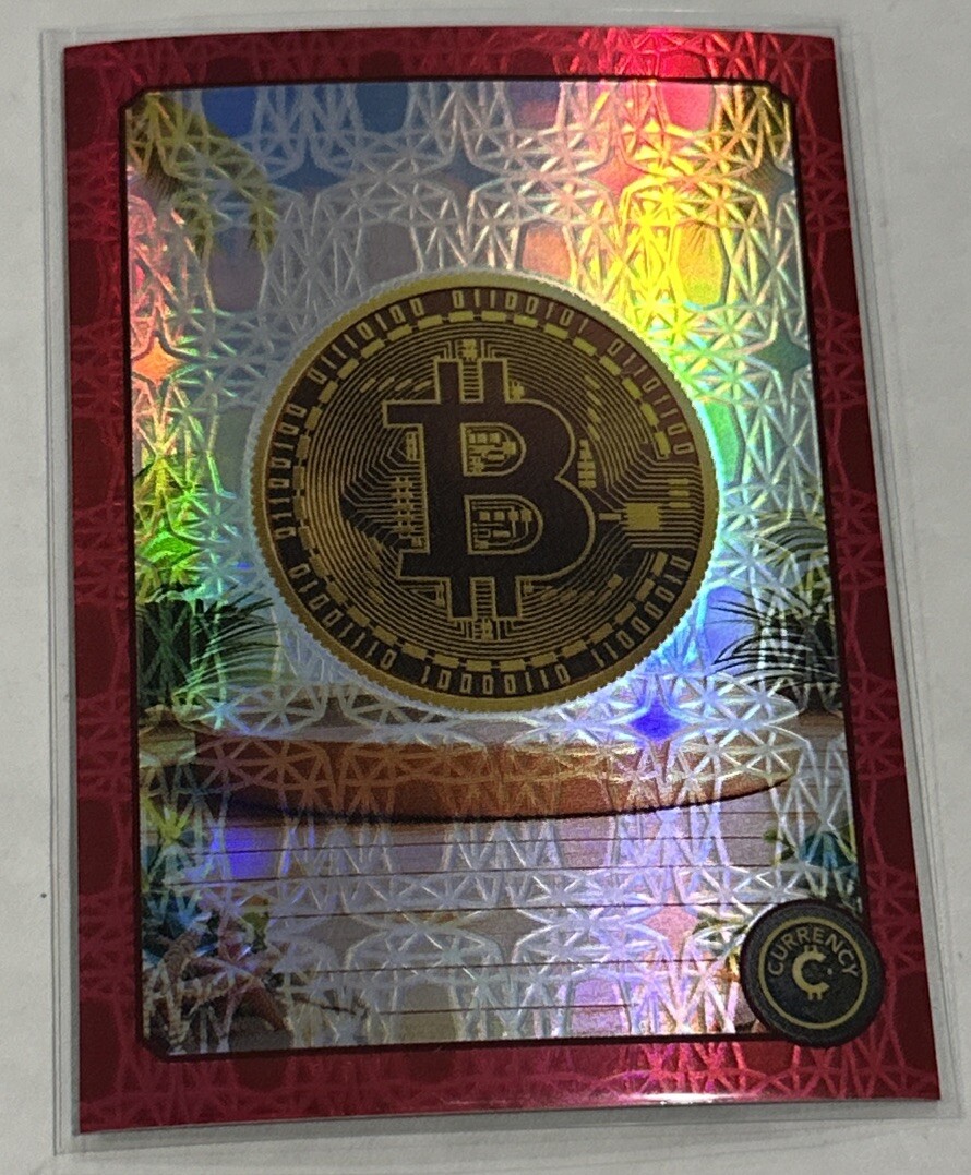 Bitcoin 2024 Cardsmiths Currency Summer Set #CN-1 Ruby Red Refractor /25