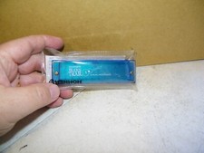 Hohner Mississippi Blue 4" Hard Plastic Harmonica In Case with Directions