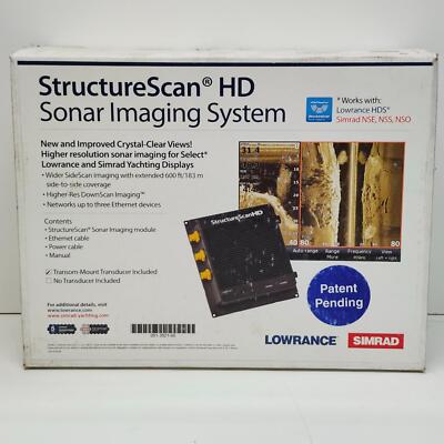 Lowrance StructureScan HD Structure Scan HD XDCR 000-10800-001 With Transducer b