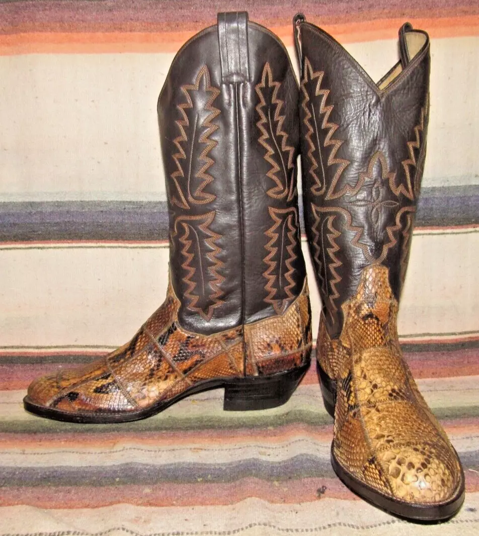 Patchwork cowboy best sale boots