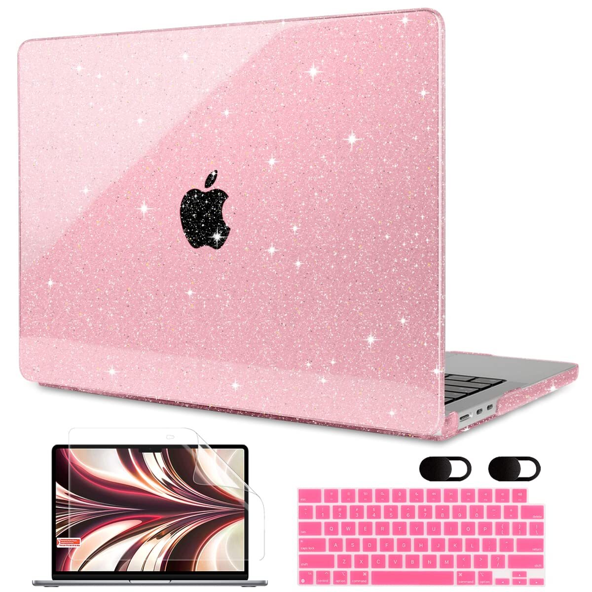 Glitter Case for M3 MacBook Air 13.6 inch CaseFit Model A311