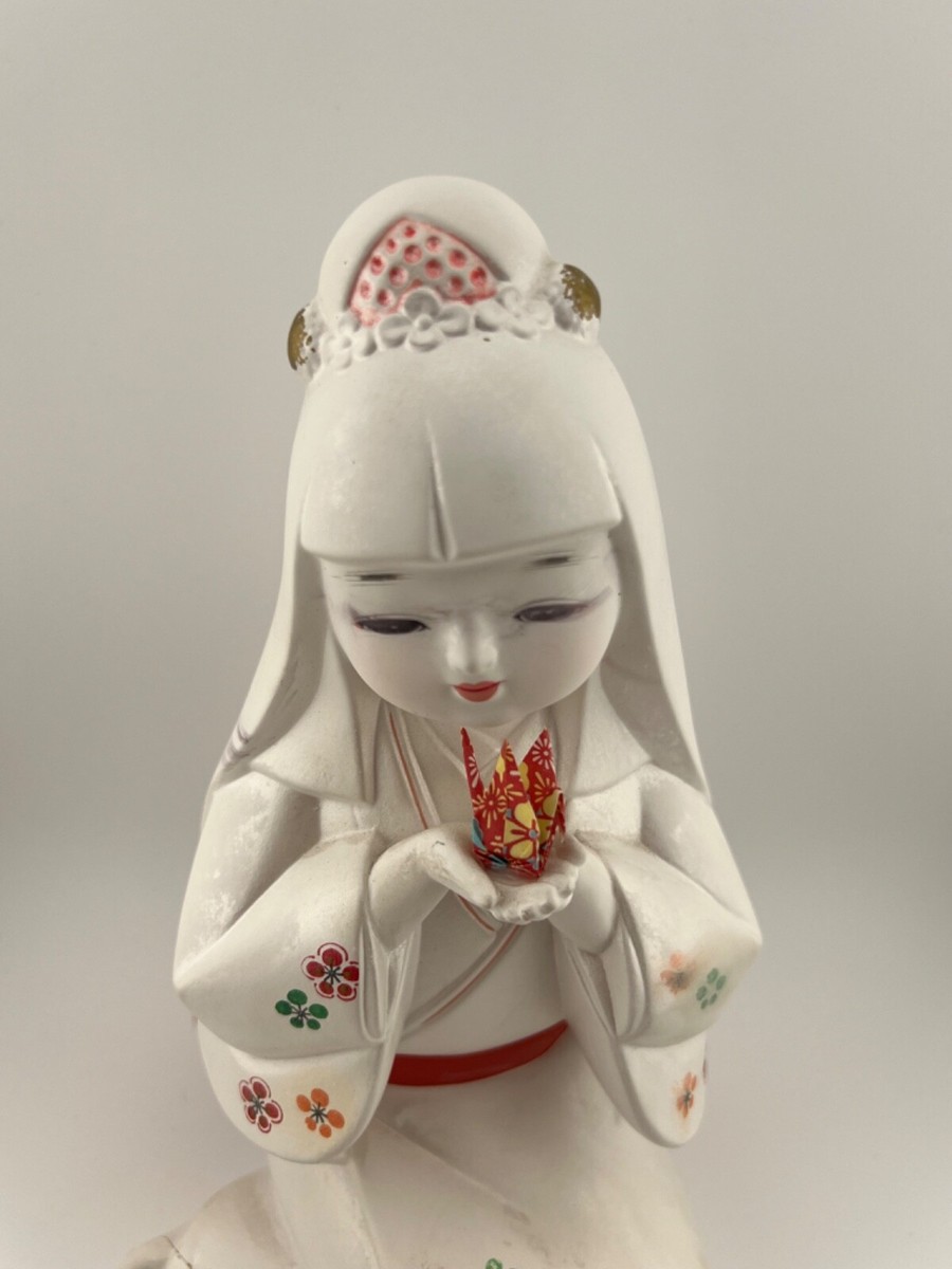 工芸品 RETRO POTTERY DOLL WOMAN BY IWATSUKI 工芸品 RETRO