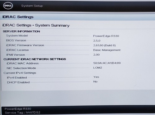 Dell EMC PowerEdge R330 Single Xeon E3-1220 v5 3.00GHz 32GB RAM 4 x 3TB HDD H330 - Picture 22 of 22