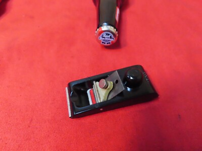 Vtg X-acto Baby plane,15/16''blade,Black,USA~NICE   #XP7.14.23