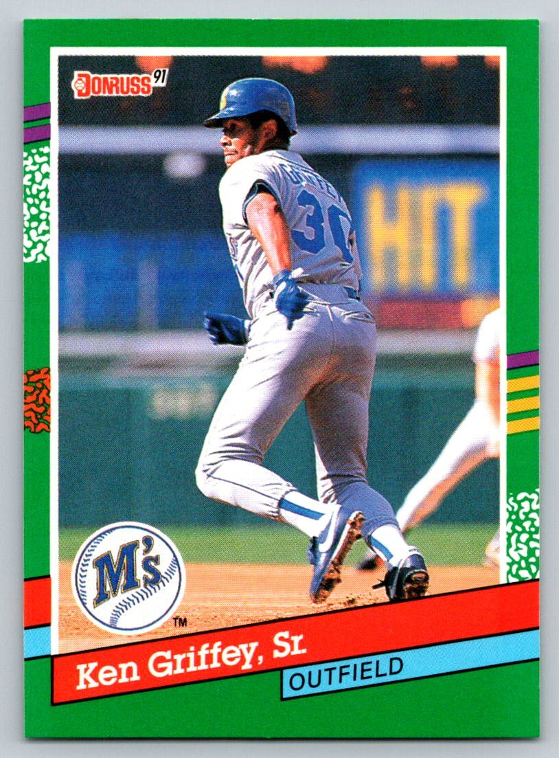 1991 Donruss #452 Ken Griffey, Sr. Seattle Mariners